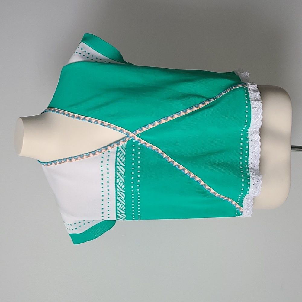 Refashioned Vintage Retro Top